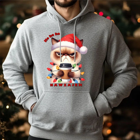 Świąteczna bluza męska z kapturem na prezent hoodie personalizacja