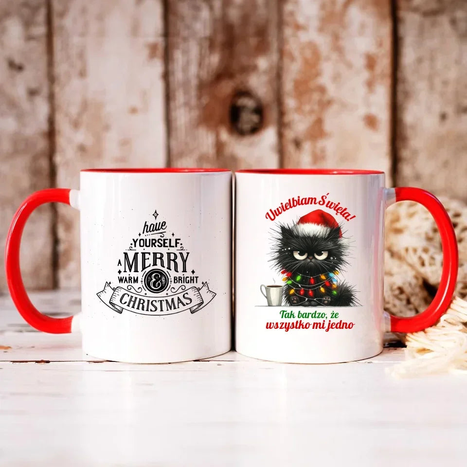 Wszystko mi jedno | Świąteczny kubek BN35 - StoryCups.pl