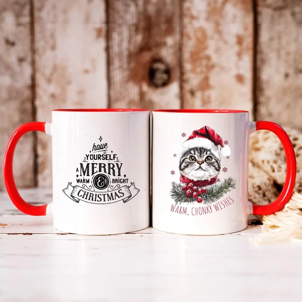 Warm, Chonky Wishes | Świąteczny kubek BN36 - StoryCups.pl