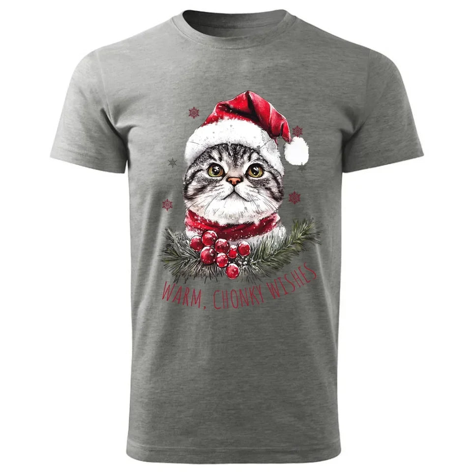 Warm, Chonky Wishes | Świąteczna koszulka męska BN36 - StoryCups.pl