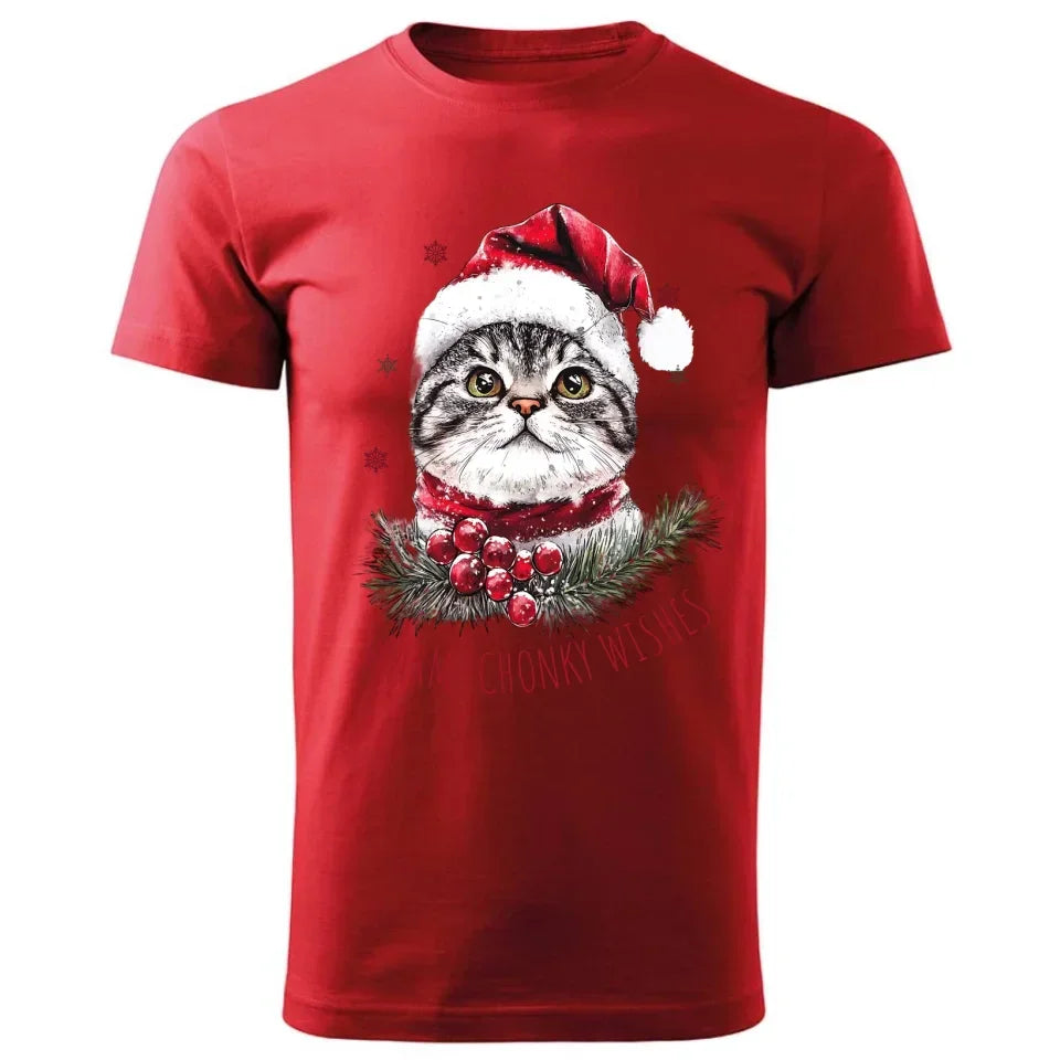 Warm, Chonky Wishes | Świąteczna koszulka męska BN36 - StoryCups.pl