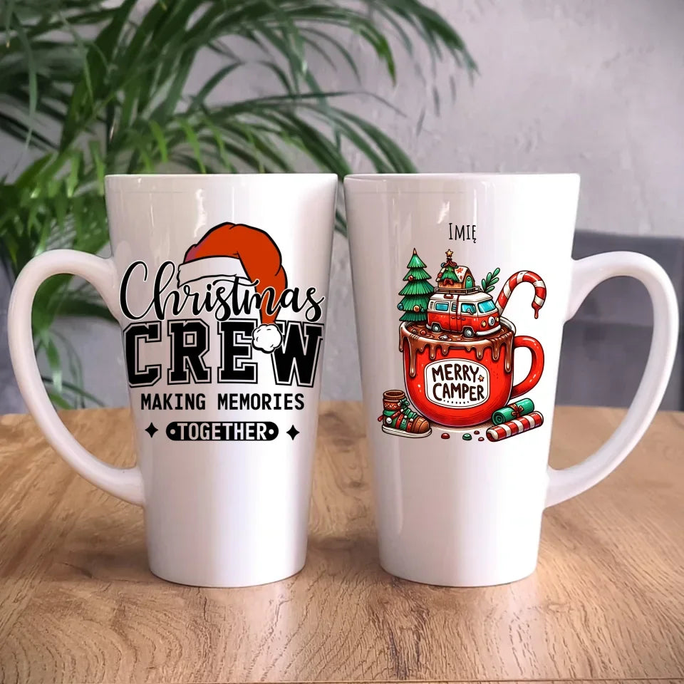 Merry Camper | Personalizowany kubek świąteczny BN43 - StoryCups.pl