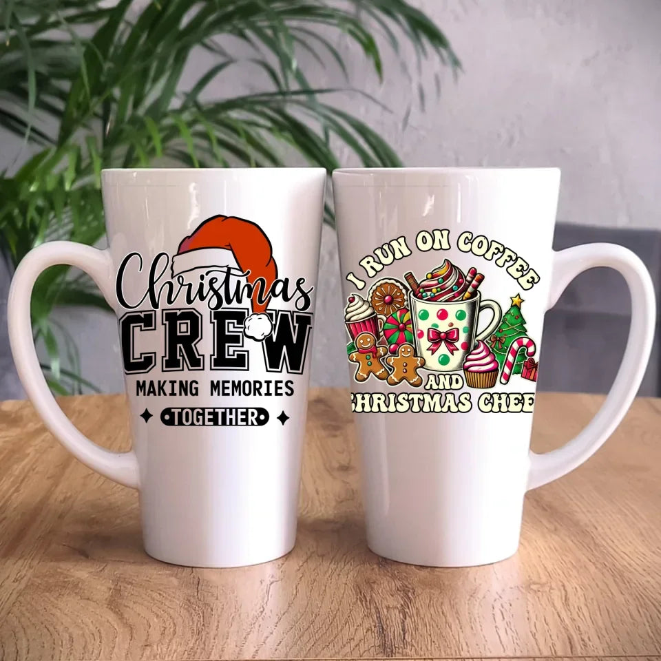 I run on coffee | Świąteczny kubek BN47 - StoryCups.pl