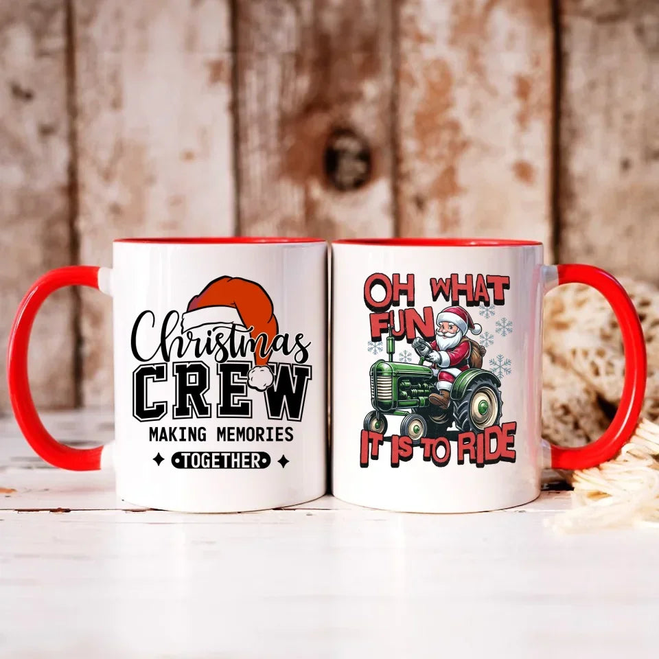 Oh what fun it is to ride | Świąteczny kubek BN48 - StoryCups.pl