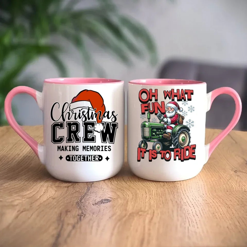 Oh what fun it is to ride | Świąteczny kubek BN48 - StoryCups.pl