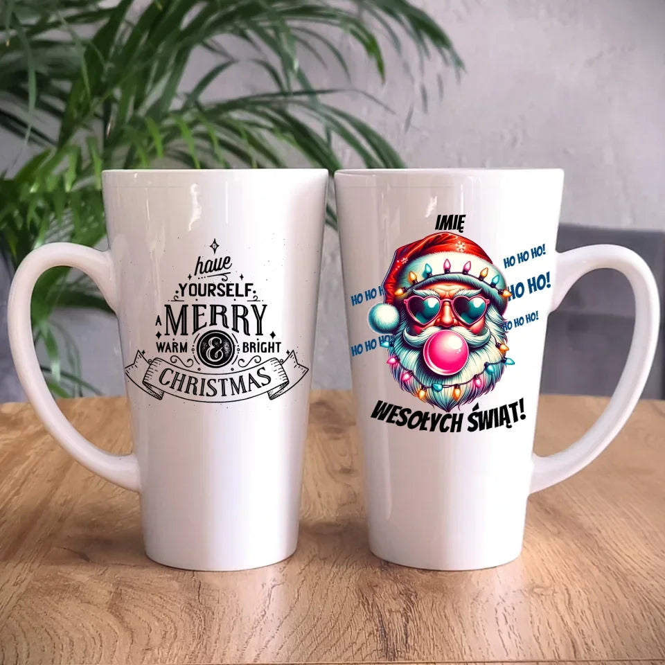 Mikołaj | Świąteczny kubek z imieniem na Mikołajki BN17 - StoryCups.pl