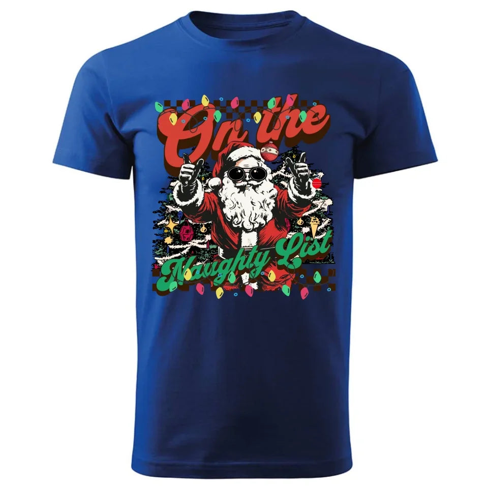 Na liście niegrzecznych | Świąteczna koszulka męska BN50 - StoryCups.pl