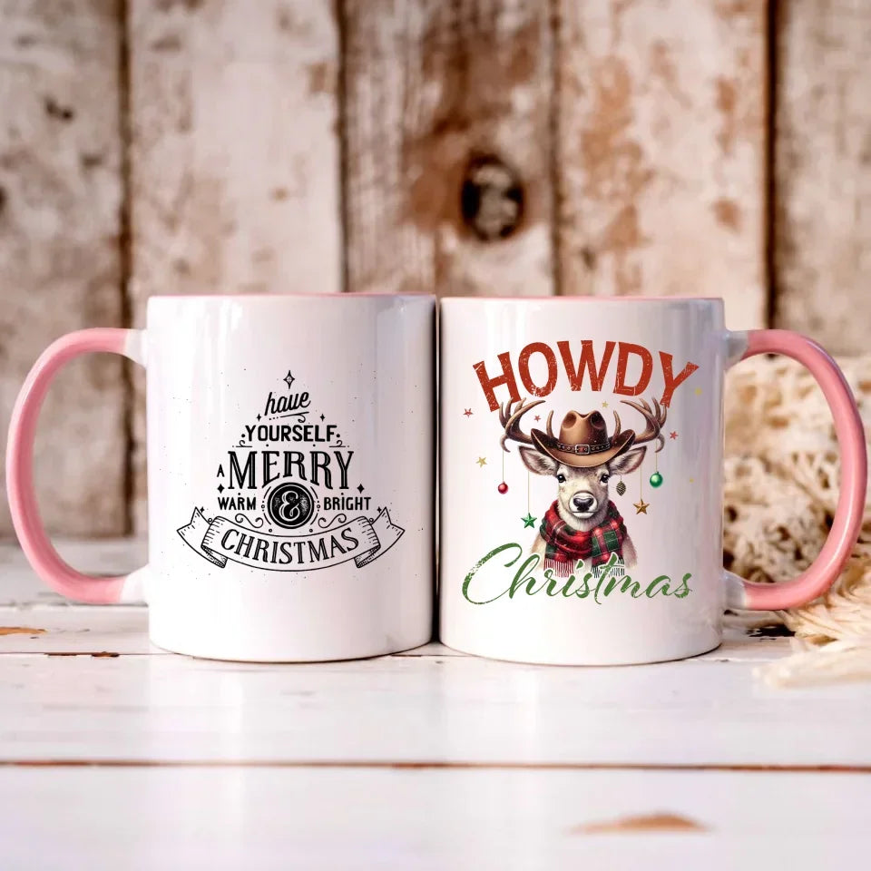 Howdy Christmas | Świąteczny kubek BN54 - StoryCups.pl
