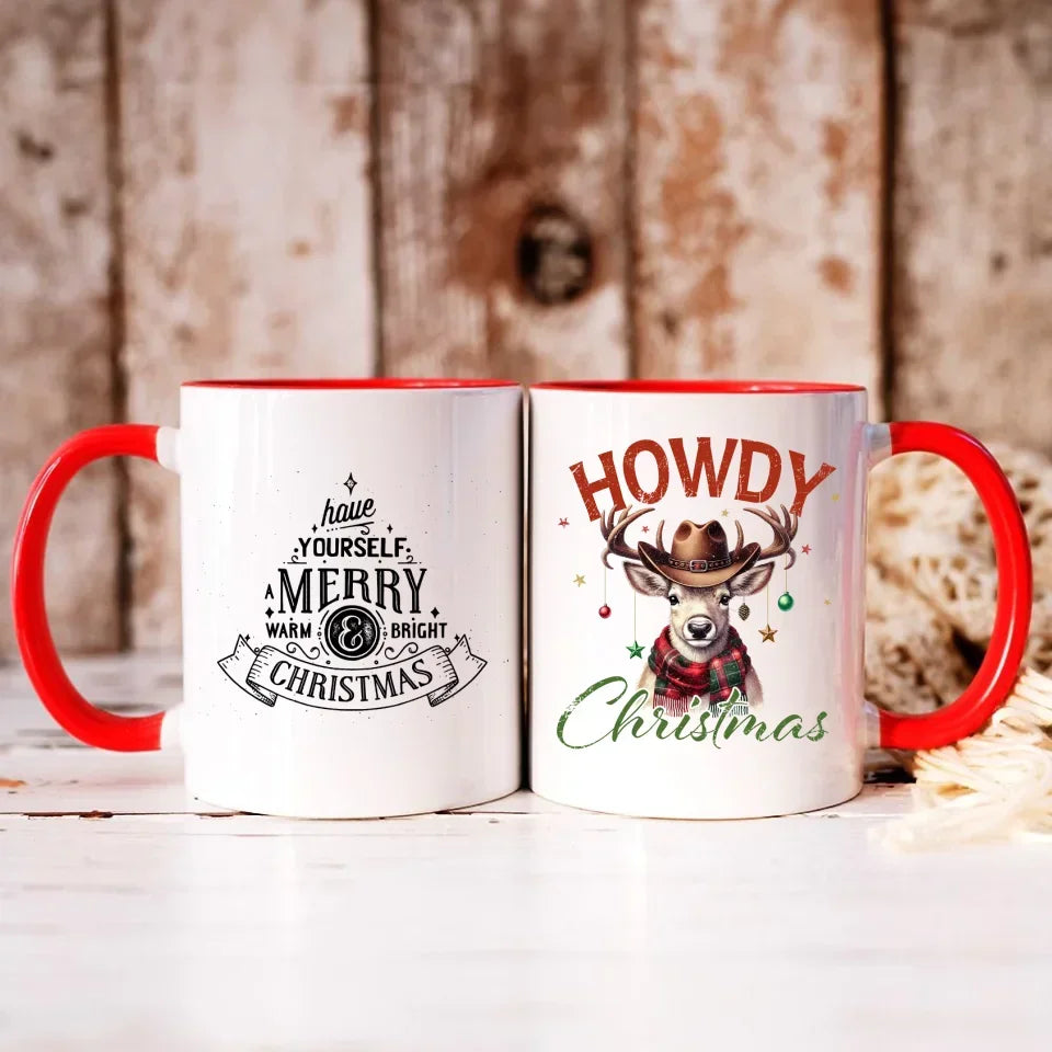 Howdy Christmas | Świąteczny kubek BN54 - StoryCups.pl