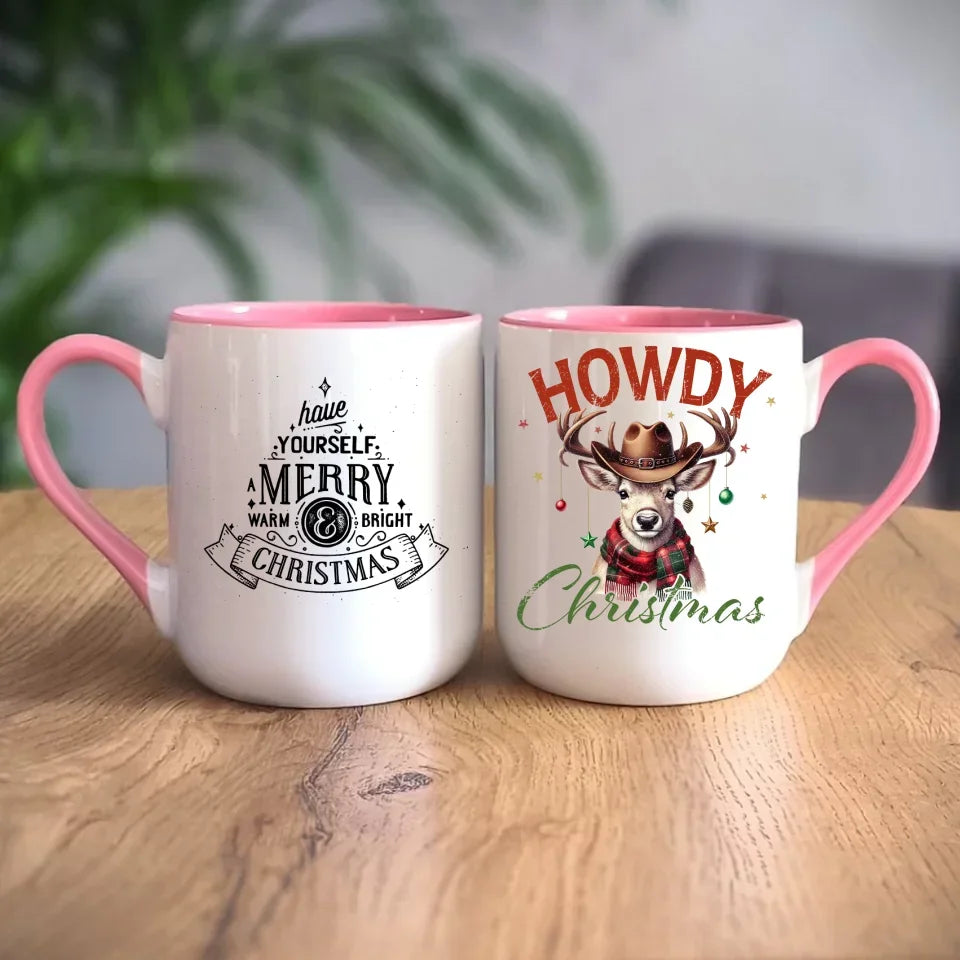 Howdy Christmas | Świąteczny kubek BN54 - StoryCups.pl