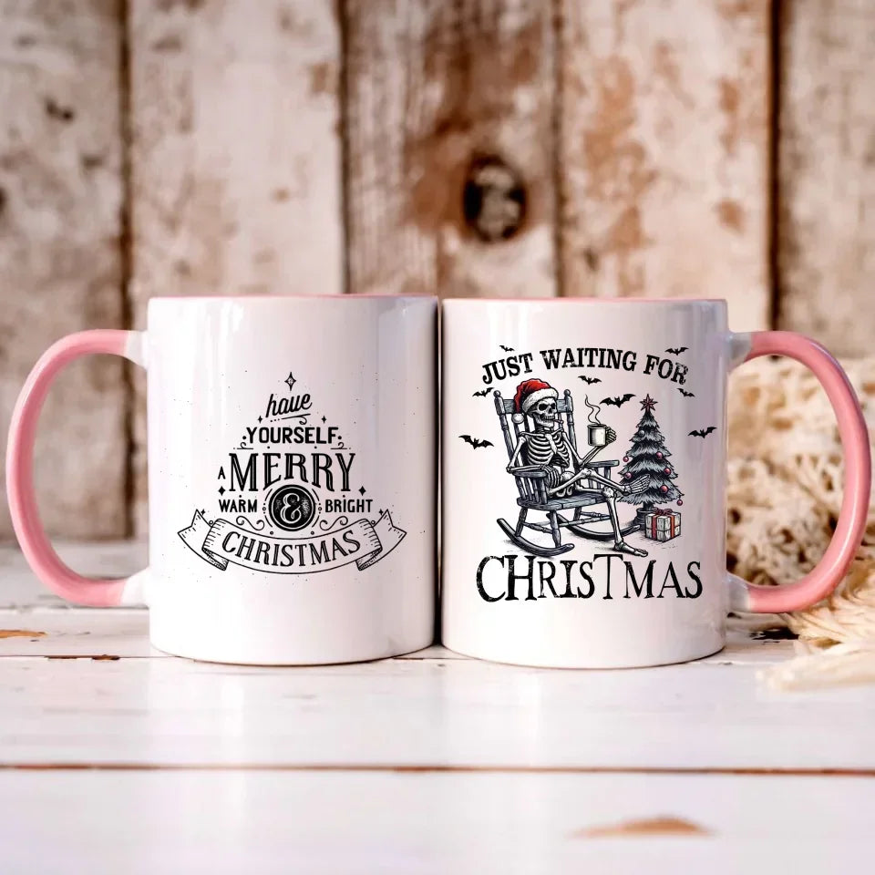 Czekam tylko na święta | Świąteczny kubek BN56 - StoryCups.pl