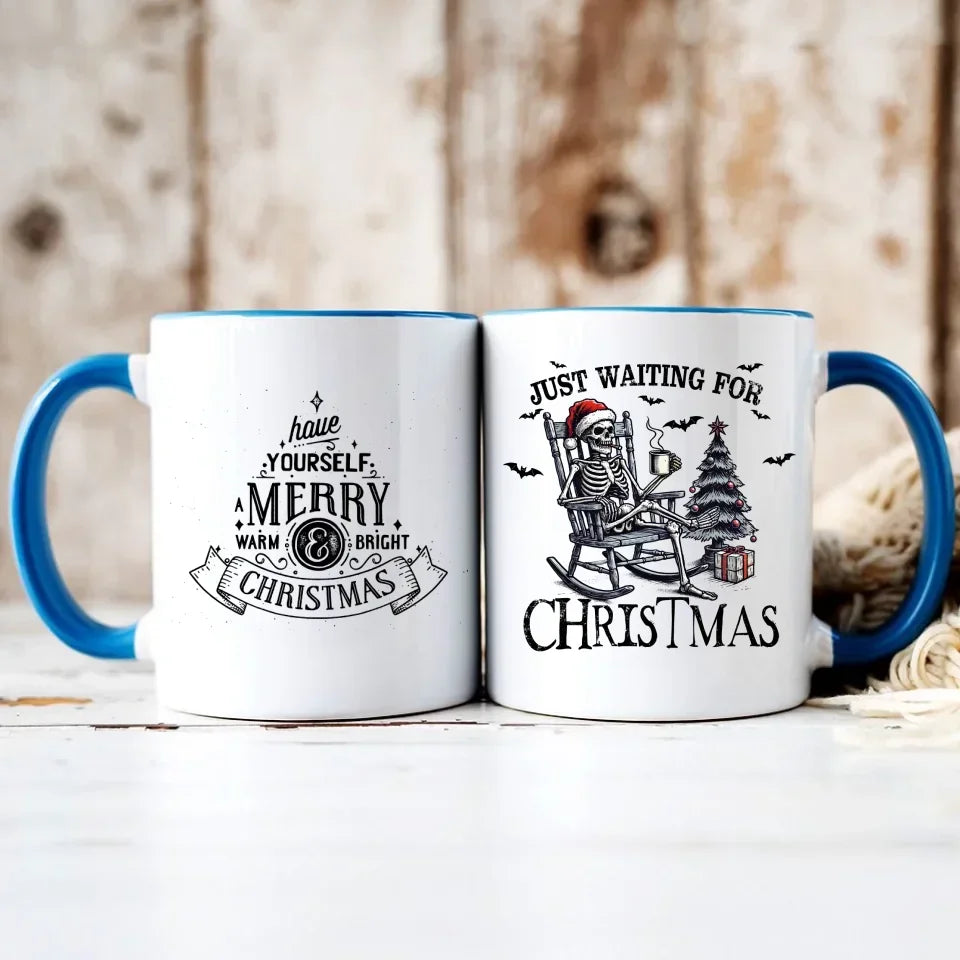 Czekam tylko na święta | Świąteczny kubek BN56 - StoryCups.pl