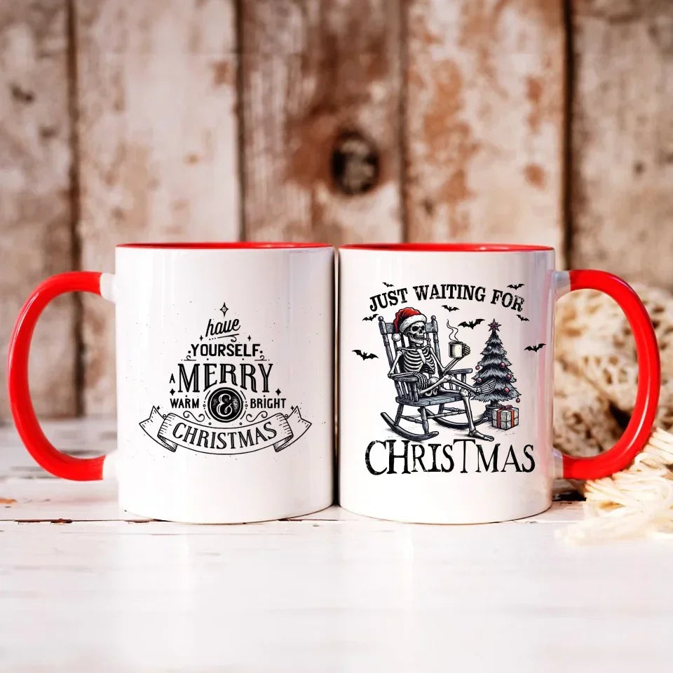 Czekam tylko na święta | Świąteczny kubek BN56 - StoryCups.pl