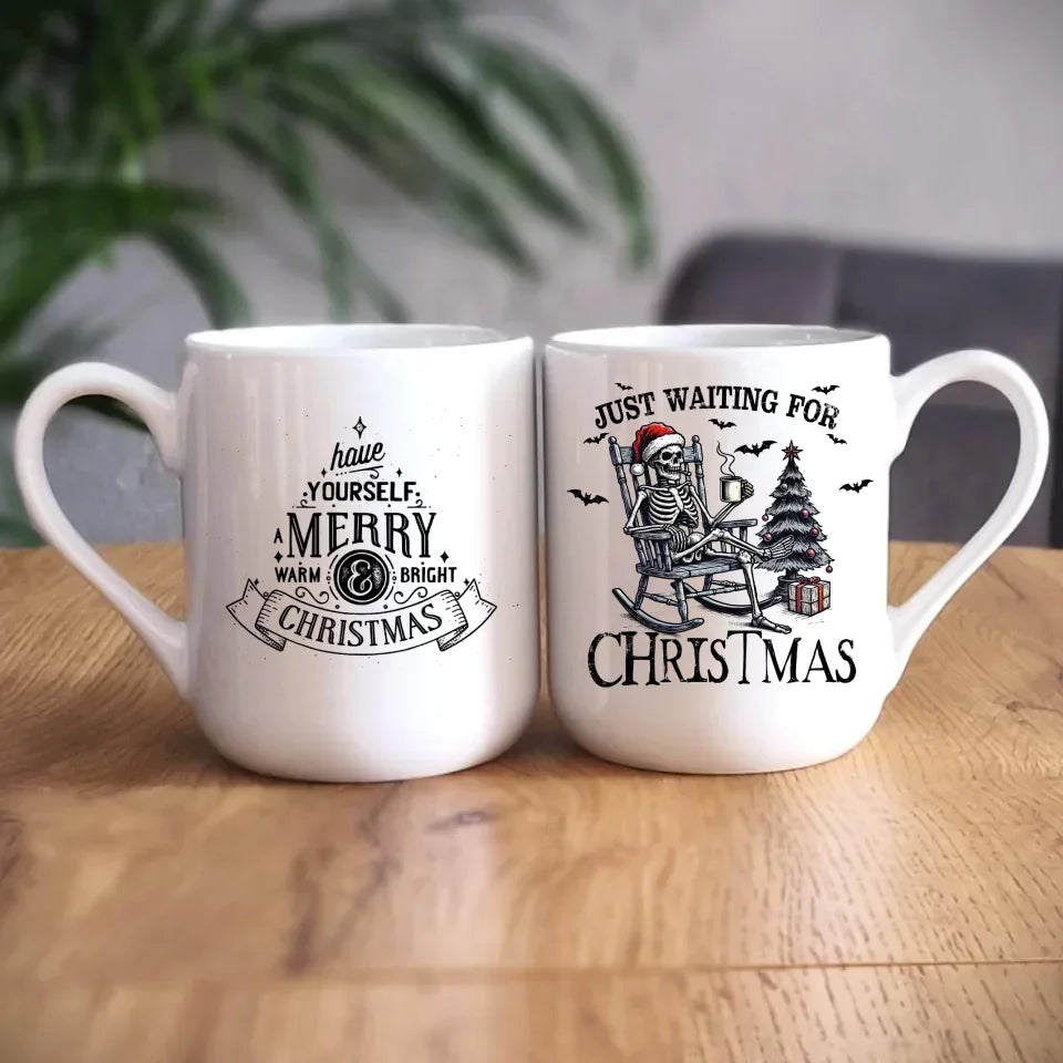 Czekam tylko na święta | Świąteczny kubek BN56 - StoryCups.pl