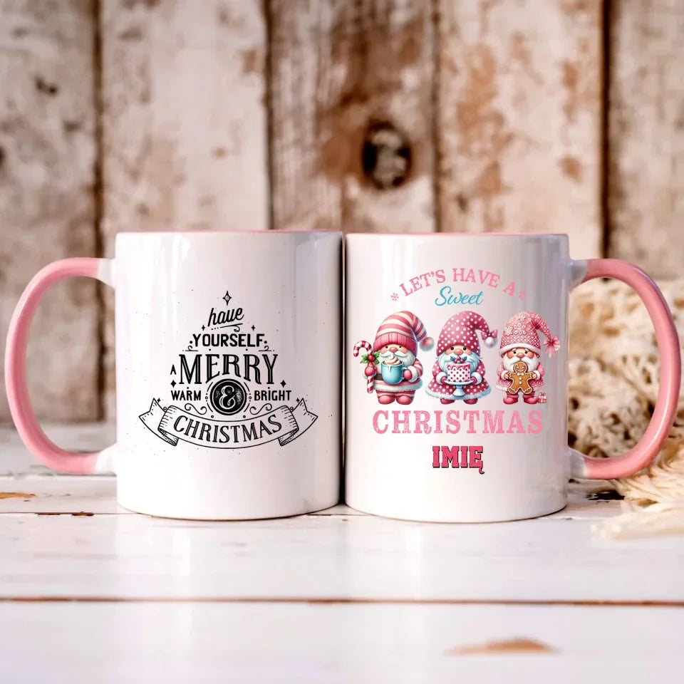 Słodkie święta | Personalizowany kubek świąteczny BN57 - StoryCups.pl