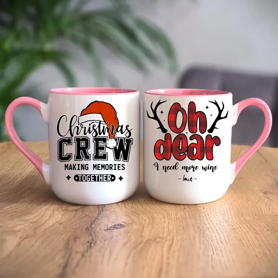 Potrzebuję więcej wina | Personalizowany kubek świąteczny BN63 - StoryCups.pl