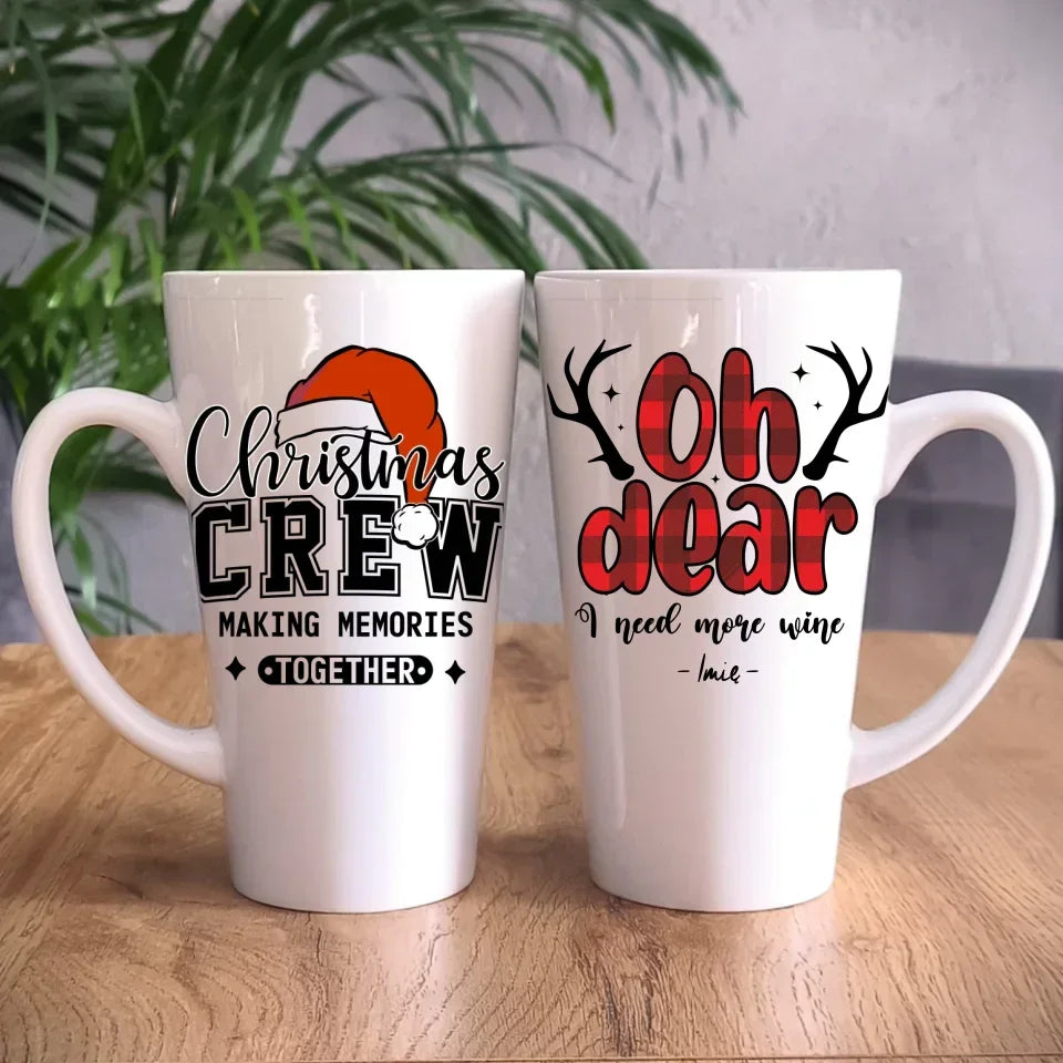 Potrzebuję więcej wina | Personalizowany kubek świąteczny BN63 - StoryCups.pl