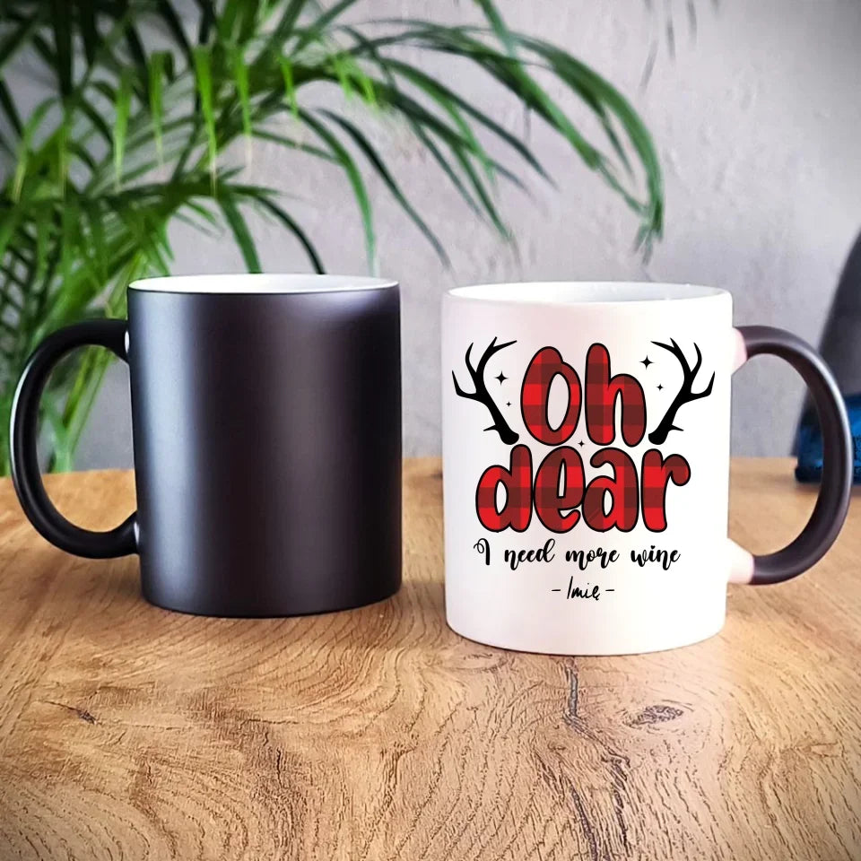 Potrzebuję więcej wina | Personalizowany kubek świąteczny BN63 - StoryCups.pl