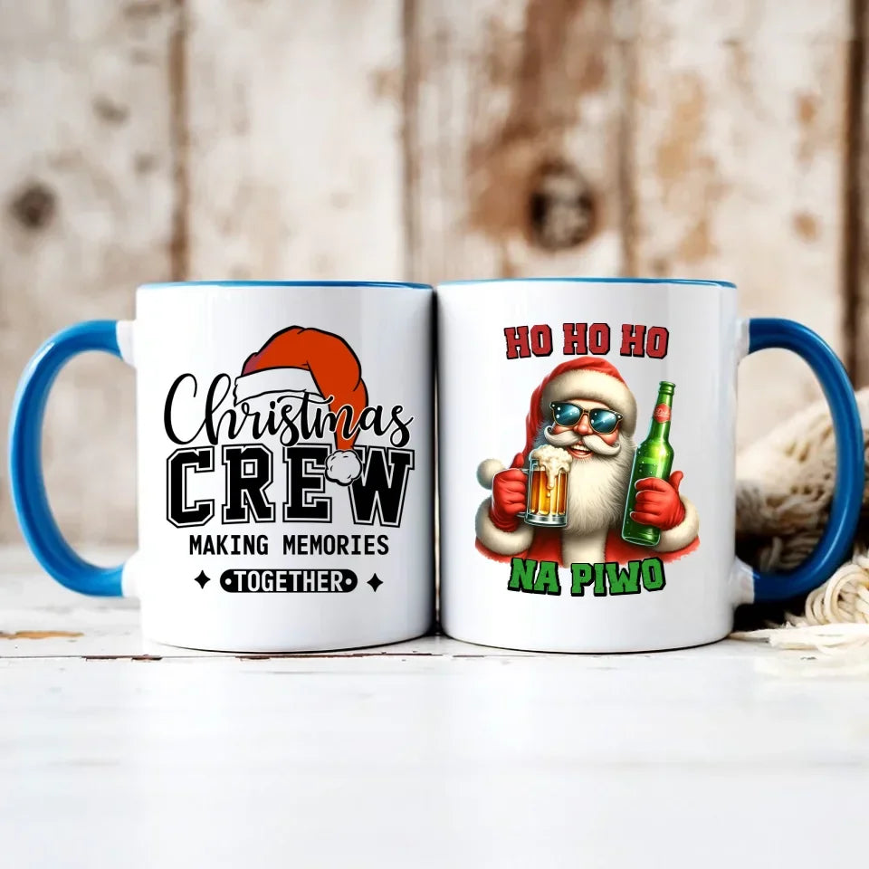 Ho ho ho na piwo | Świąteczny kubek BN64 - StoryCups.pl