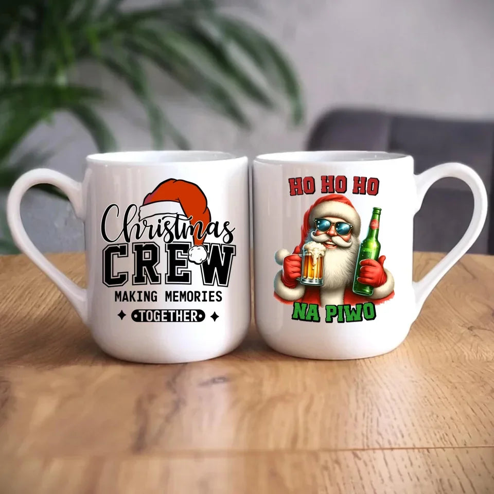 Ho ho ho na piwo | Świąteczny kubek BN64 - StoryCups.pl
