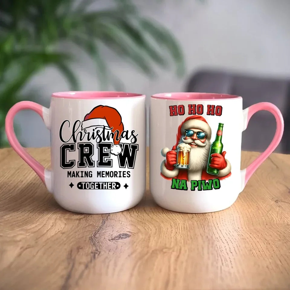 Ho ho ho na piwo | Świąteczny kubek BN64 - StoryCups.pl
