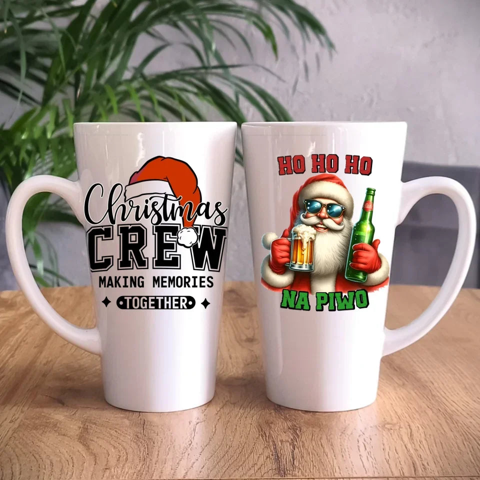 Ho ho ho na piwo | Świąteczny kubek BN64 - StoryCups.pl