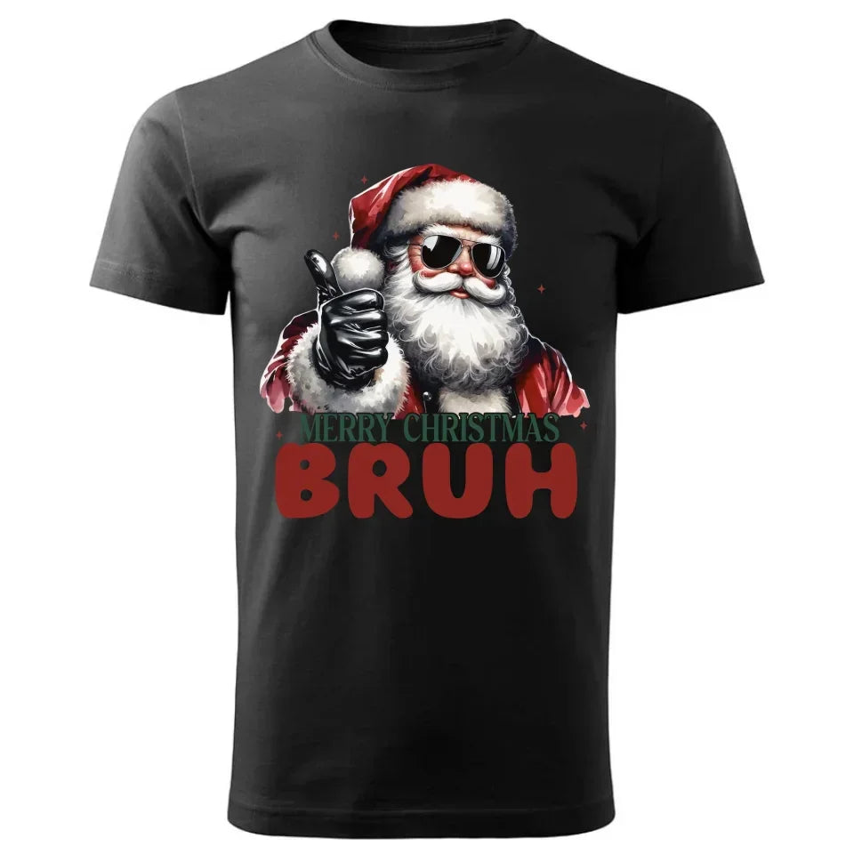 Merry Christmas Bruh | Świąteczna koszulka męska BN65 - StoryCups.pl