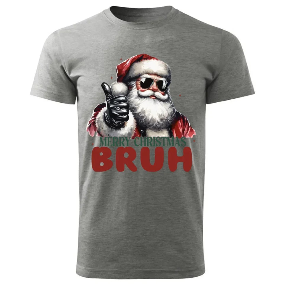 Merry Christmas Bruh | Świąteczna koszulka męska BN65 - StoryCups.pl