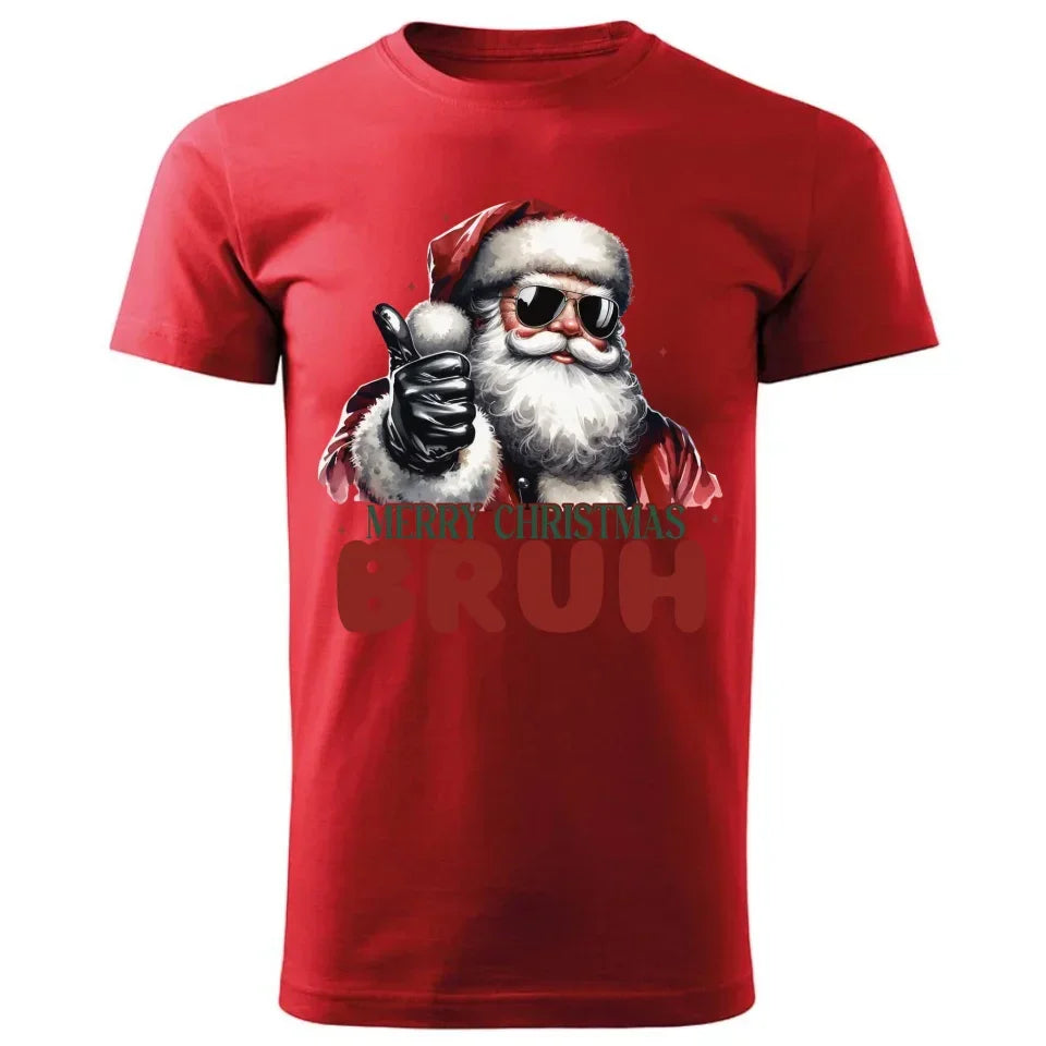 Merry Christmas Bruh | Świąteczna koszulka męska BN65 - StoryCups.pl