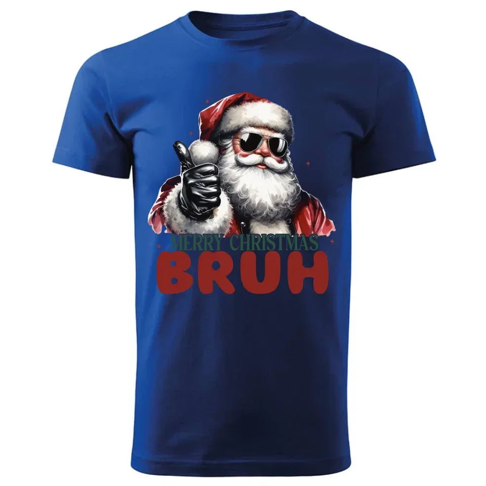Merry Christmas Bruh | Świąteczna koszulka męska BN65 - StoryCups.pl