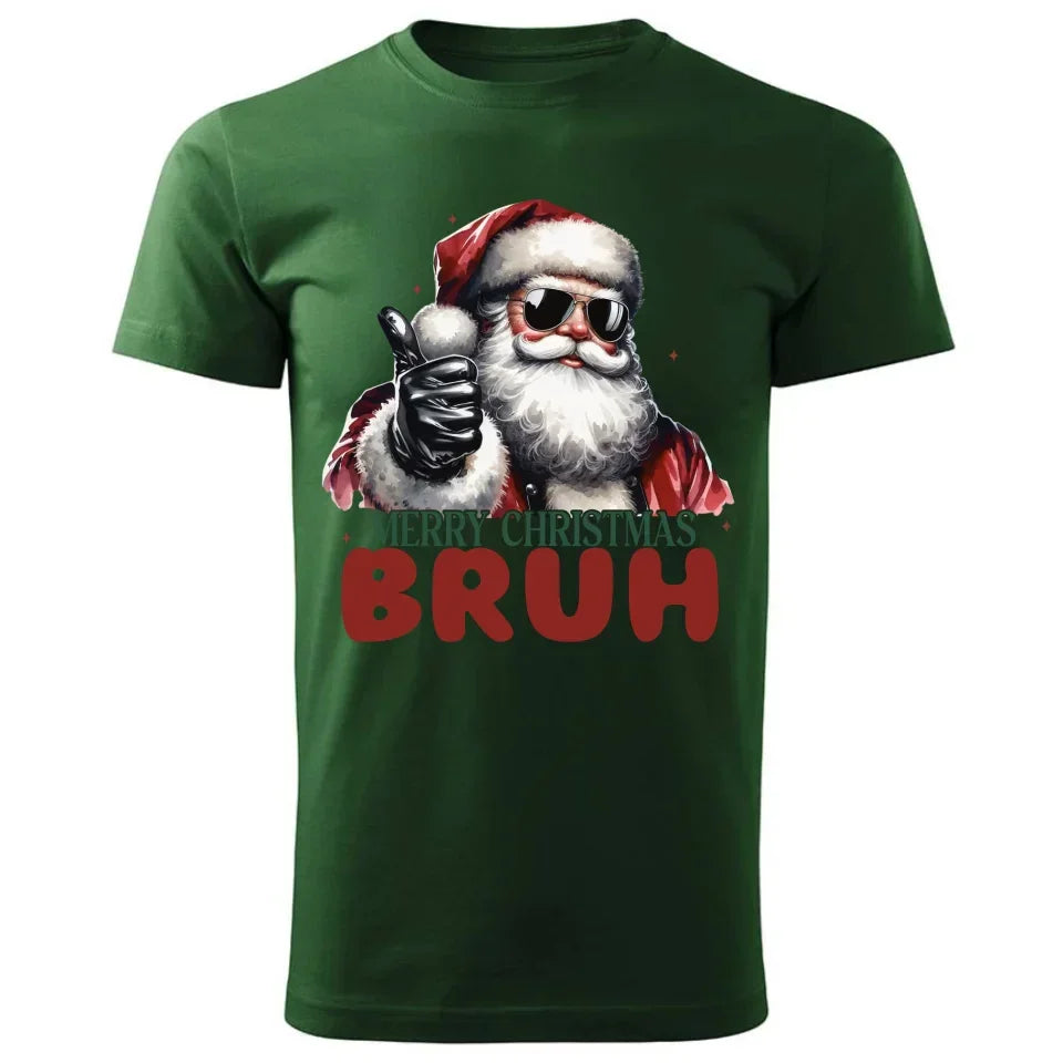 Merry Christmas Bruh | Świąteczna koszulka męska BN65 - StoryCups.pl