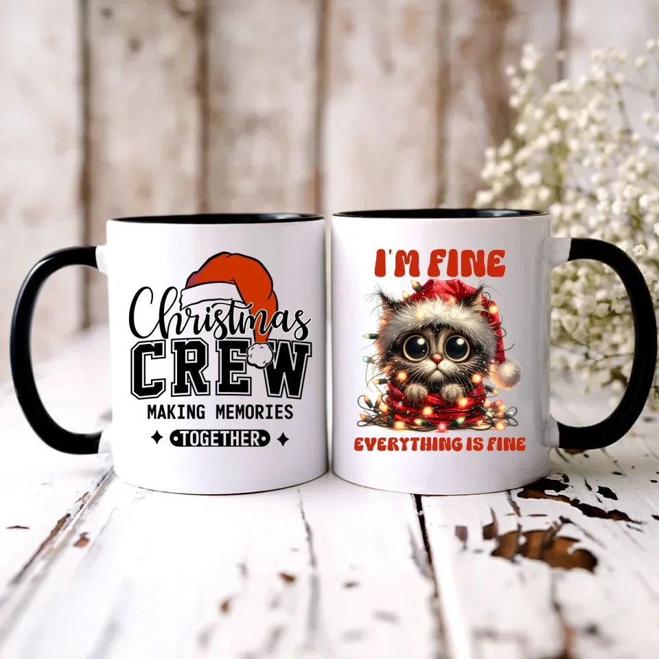 Wszystko jest w porządku | Świąteczny kubek BN67 - StoryCups.pl