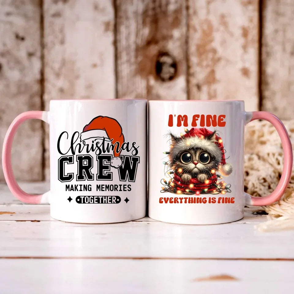 Wszystko jest w porządku | Świąteczny kubek BN67 - StoryCups.pl