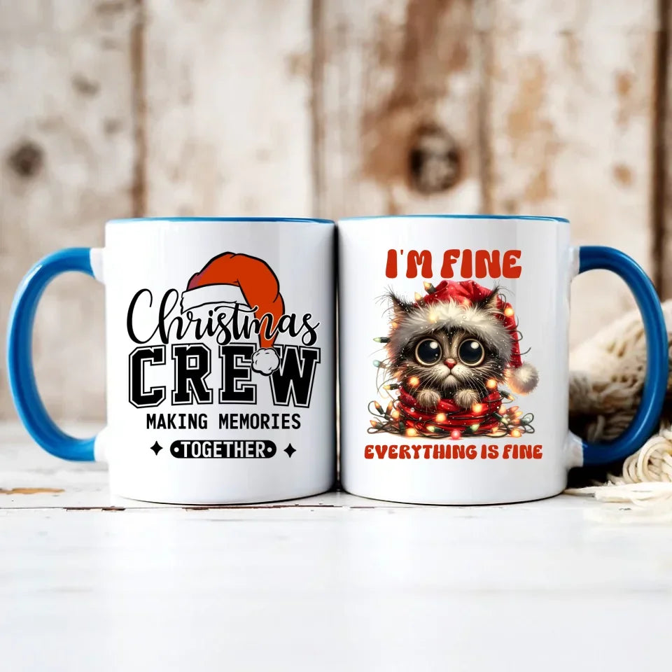 Wszystko jest w porządku | Świąteczny kubek BN67 - StoryCups.pl