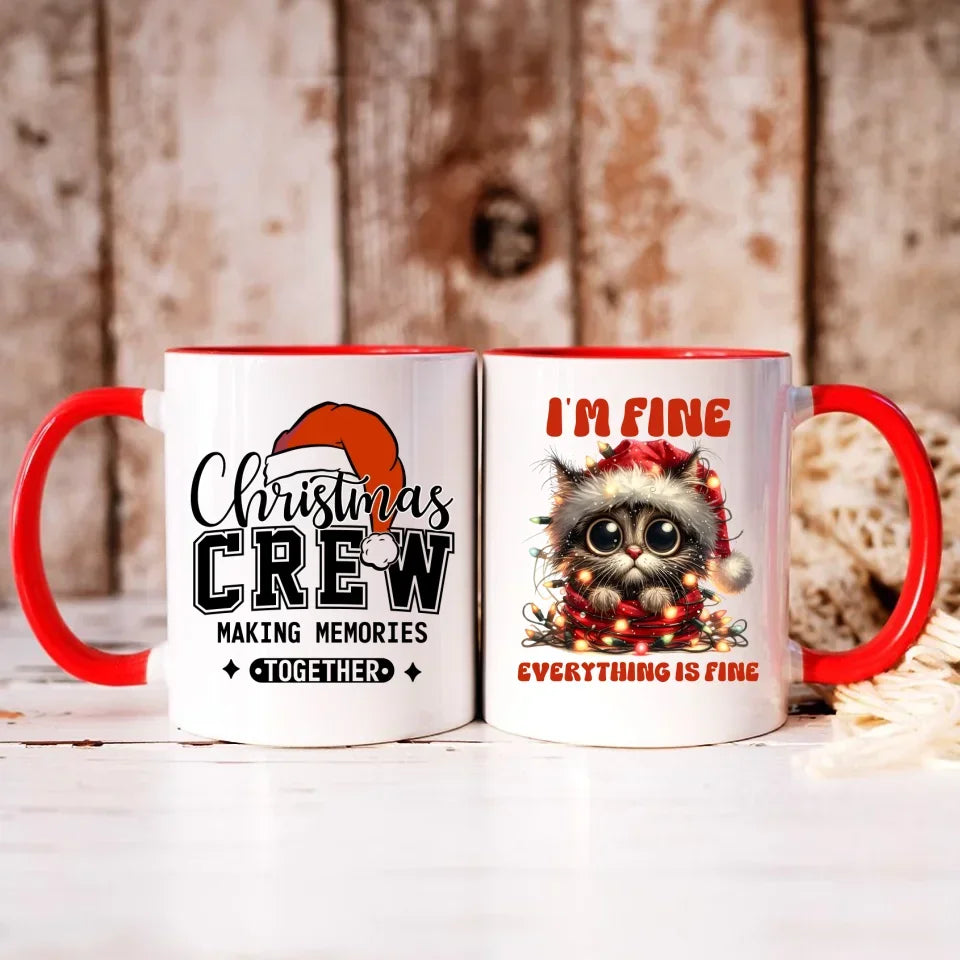 Wszystko jest w porządku | Świąteczny kubek BN67 - StoryCups.pl