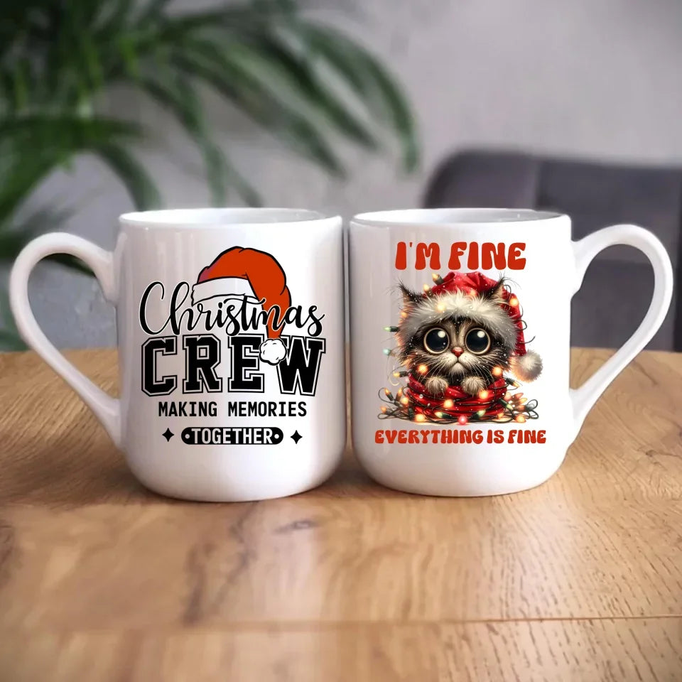 Wszystko jest w porządku | Świąteczny kubek BN67 - StoryCups.pl