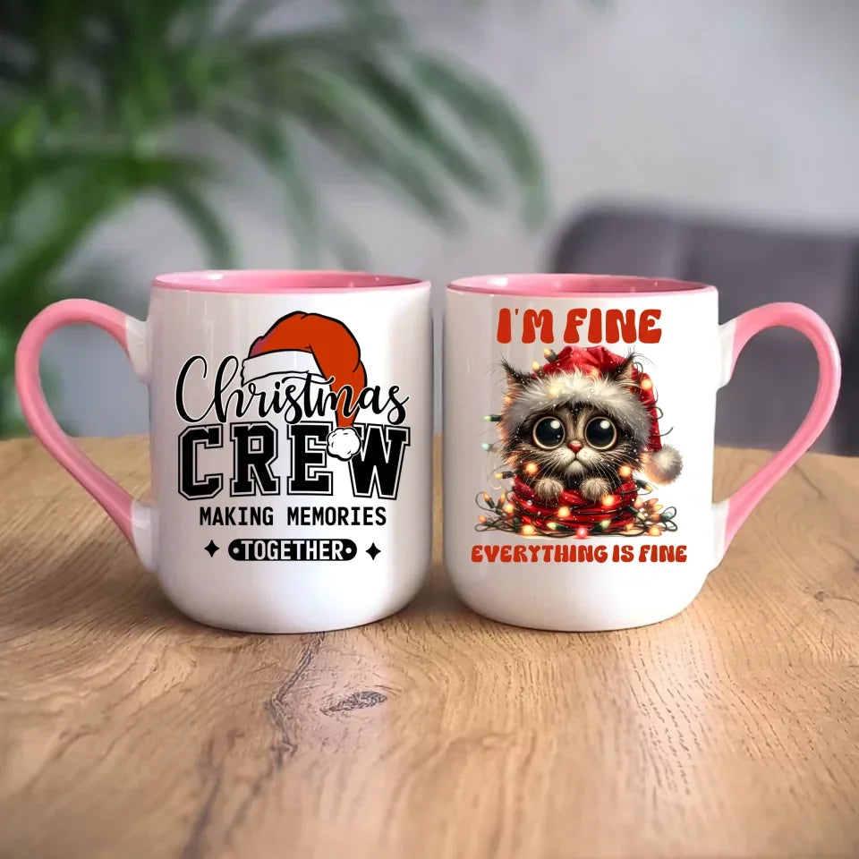 Wszystko jest w porządku | Świąteczny kubek BN67 - StoryCups.pl