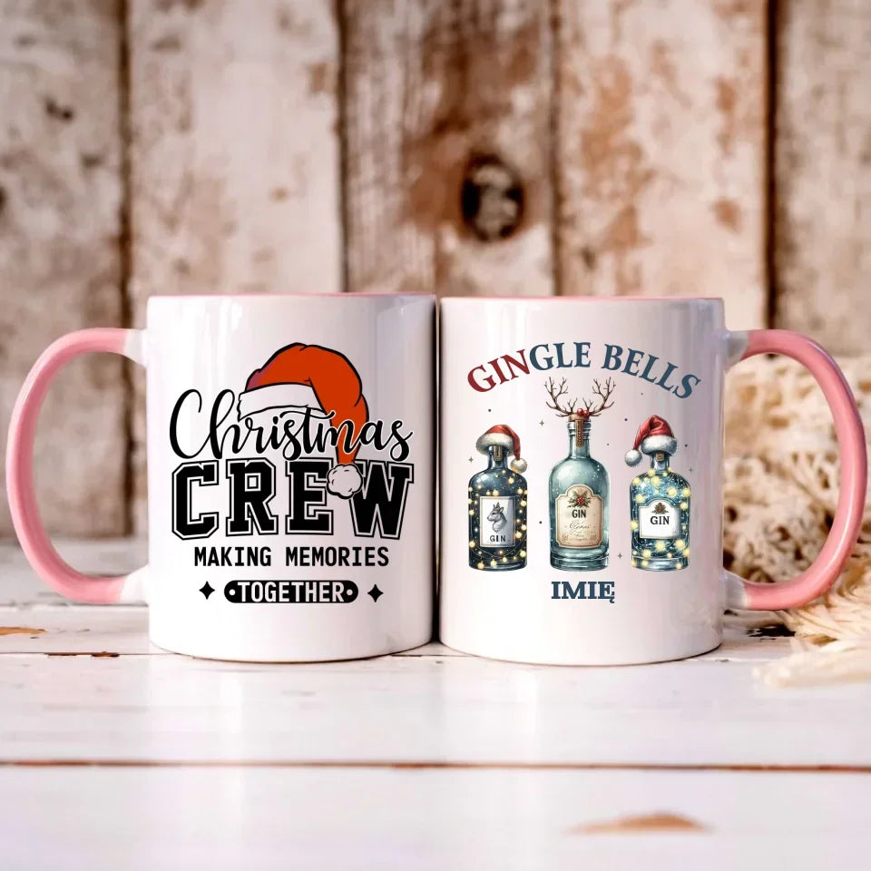 Gingle bells | Personalizowany kubek świąteczny BN68 - StoryCups.pl