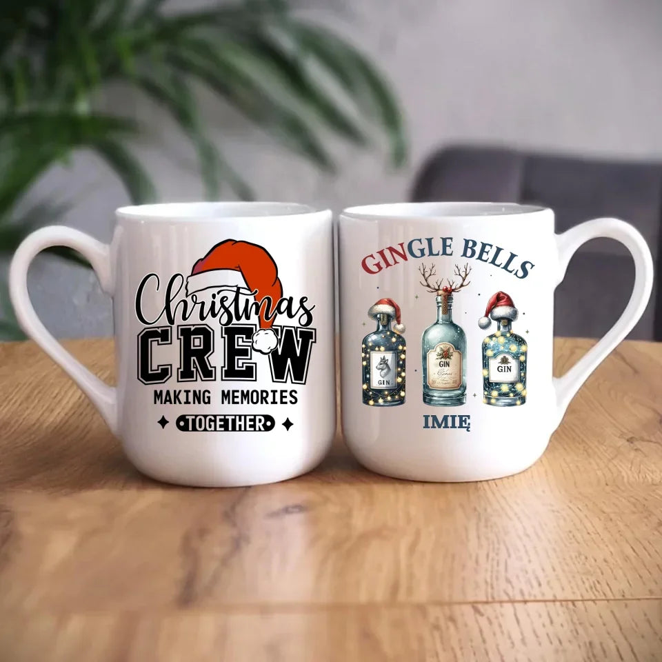 Gingle bells | Personalizowany kubek świąteczny BN68 - StoryCups.pl