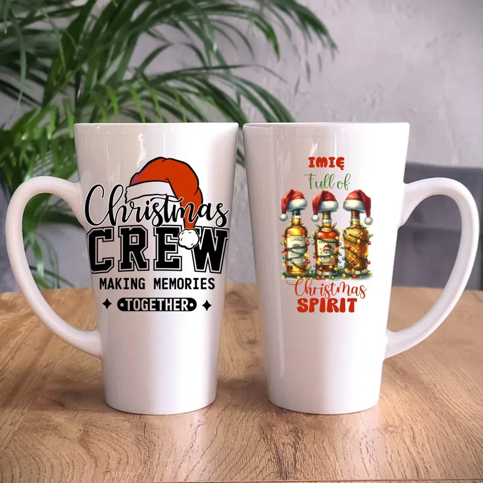 Pełen świątecznego ducha | Personalizowany kubek świąteczny BN69 - StoryCups.pl