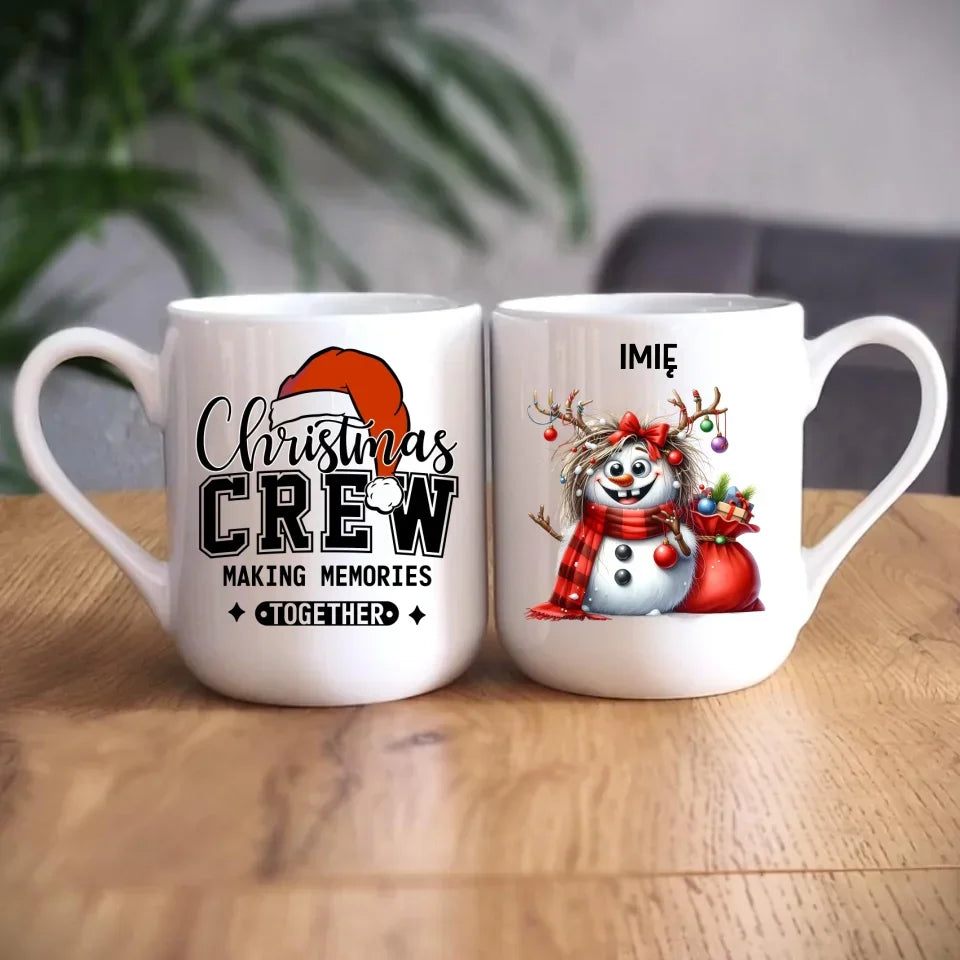 Bałwanek | Personalizowany kubek świąteczny BN70 - StoryCups.pl
