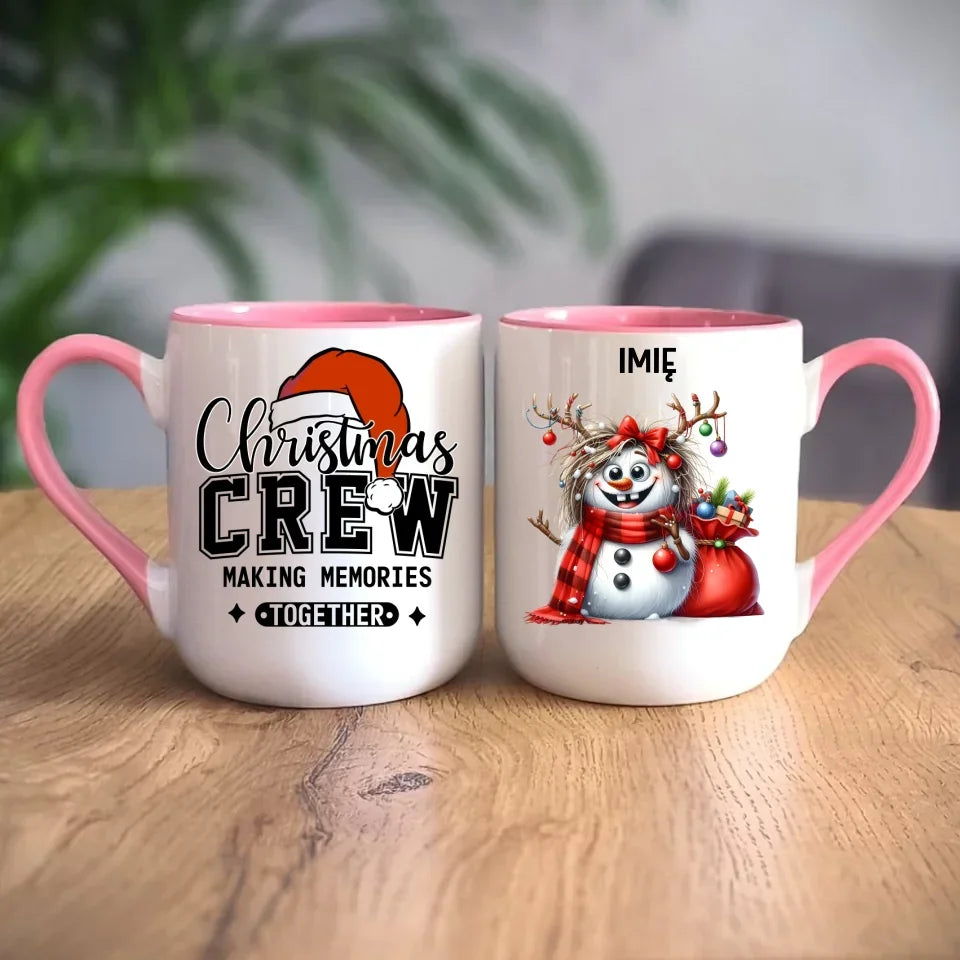 Bałwanek | Personalizowany kubek świąteczny BN70 - StoryCups.pl