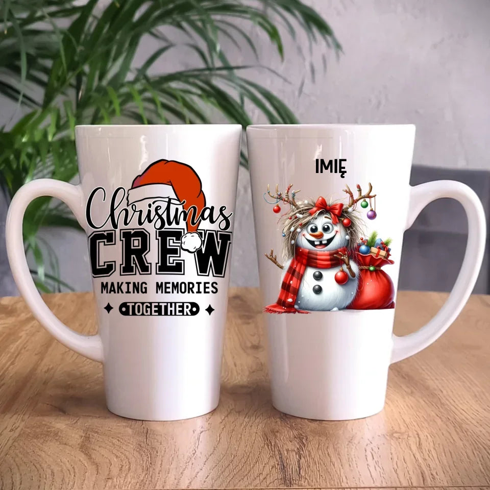 Bałwanek | Personalizowany kubek świąteczny BN70 - StoryCups.pl