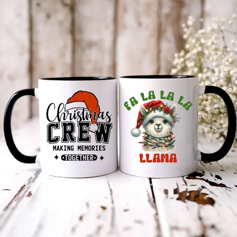 Fa la la la lama | Świąteczny kubek BN71 - StoryCups.pl