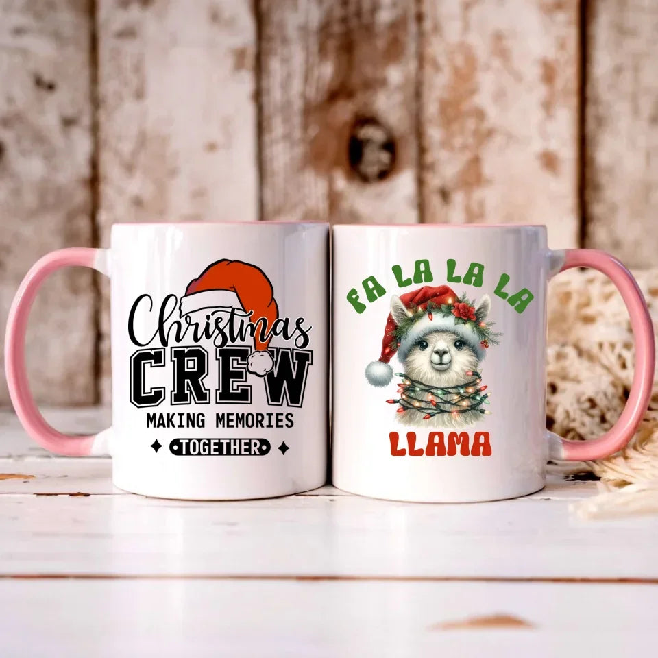 Fa la la la lama | Świąteczny kubek BN71 - StoryCups.pl