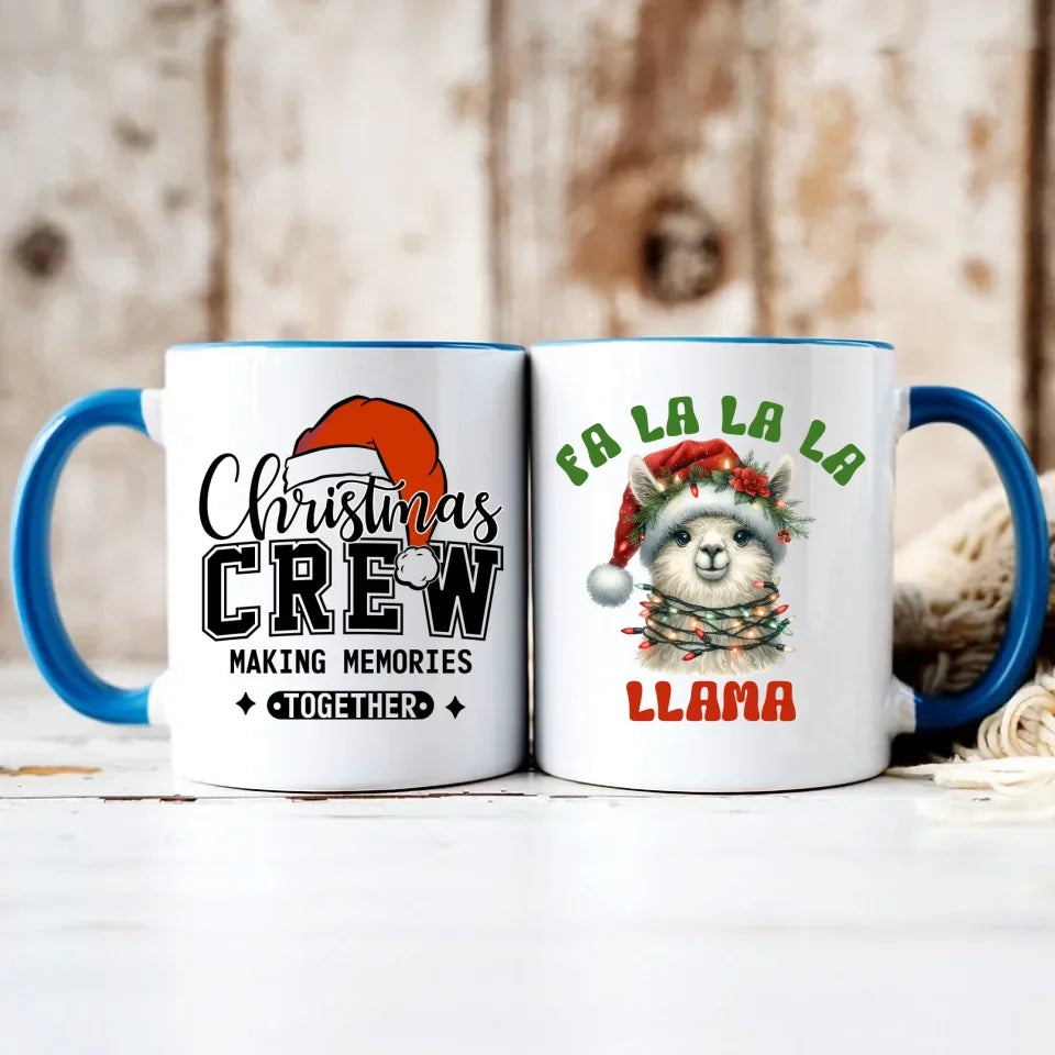 Fa la la la lama | Świąteczny kubek BN71 - StoryCups.pl