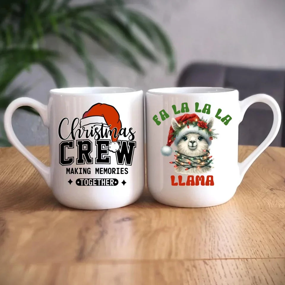 Fa la la la lama | Świąteczny kubek BN71 - StoryCups.pl
