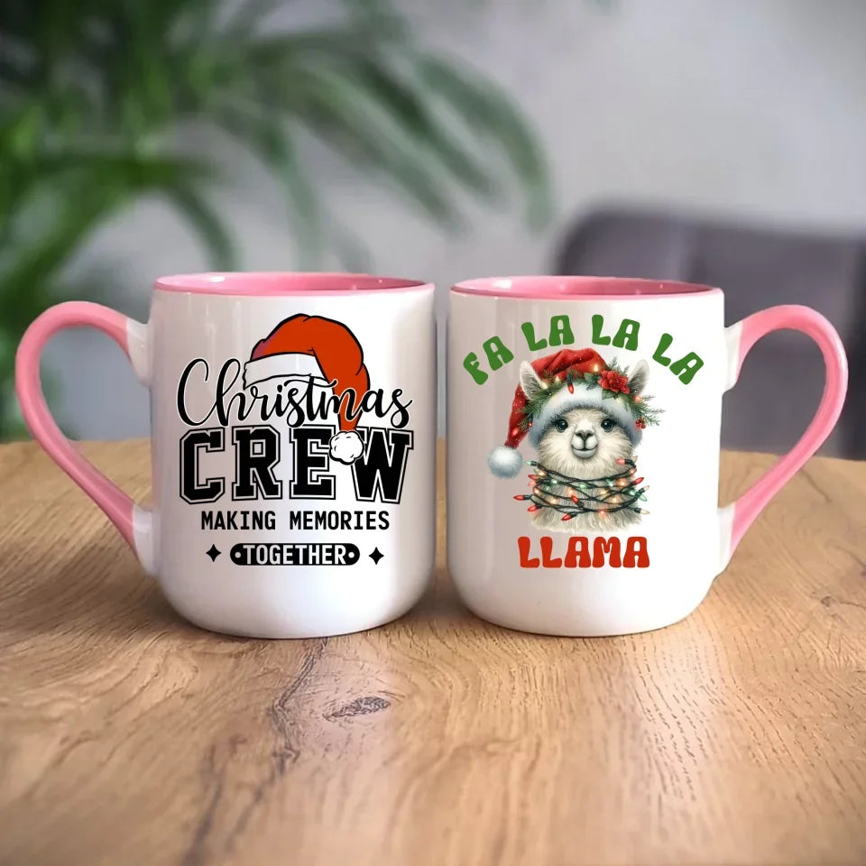 Fa la la la lama | Świąteczny kubek BN71 - StoryCups.pl
