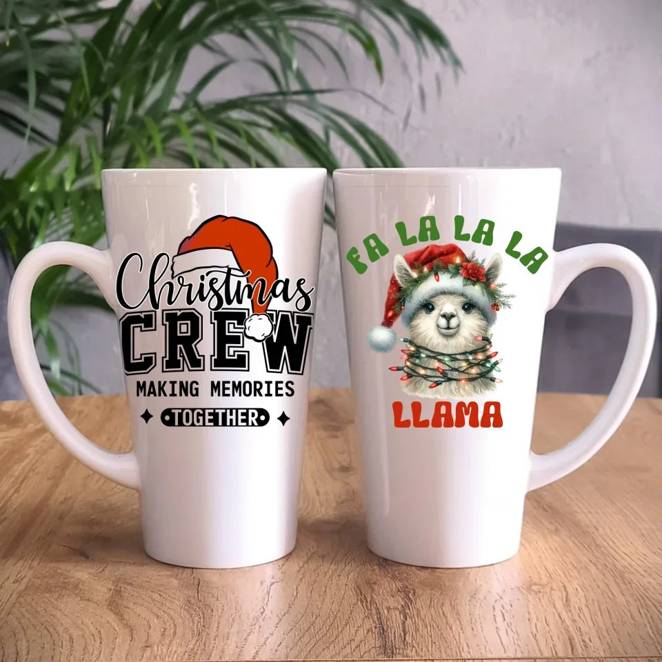 Fa la la la lama | Świąteczny kubek BN71 - StoryCups.pl