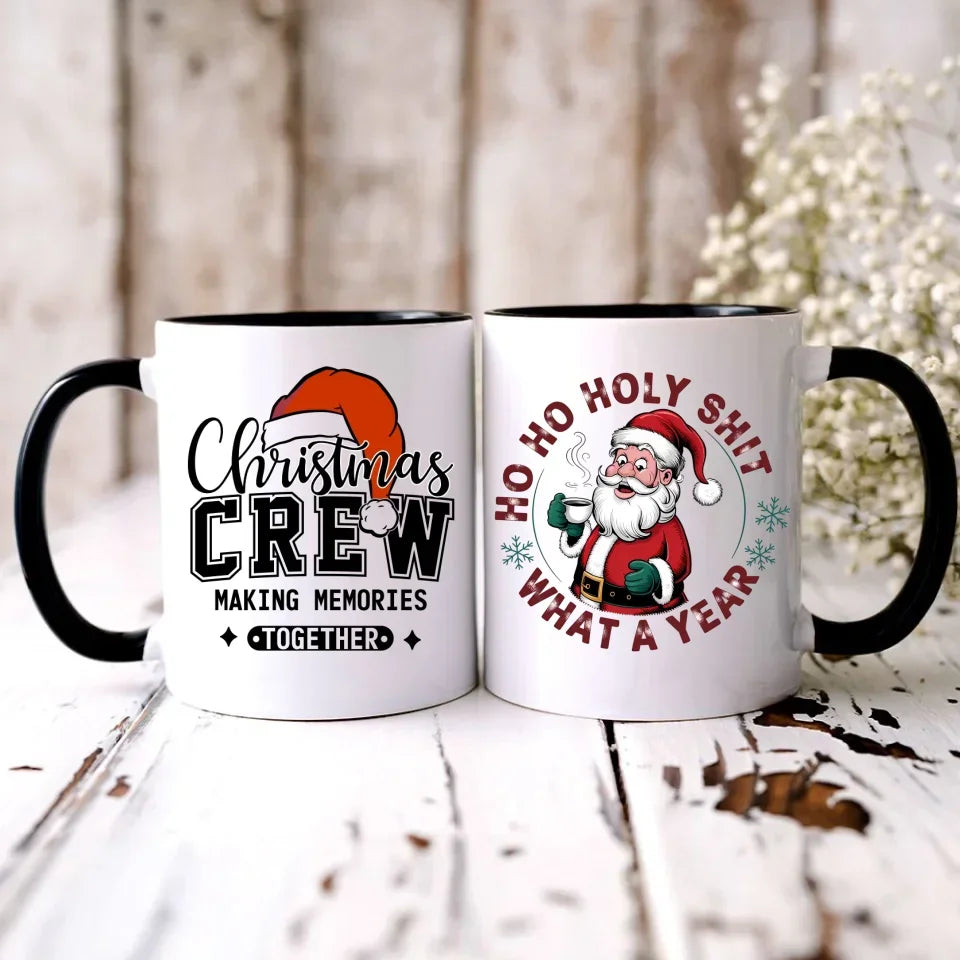 Ho ho holy shit | Świąteczny kubek BN74 - StoryCups.pl